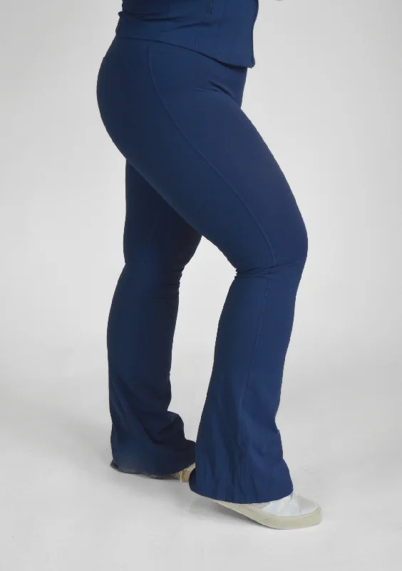 Holiday Sale Flared Leggings - Midnight Blue