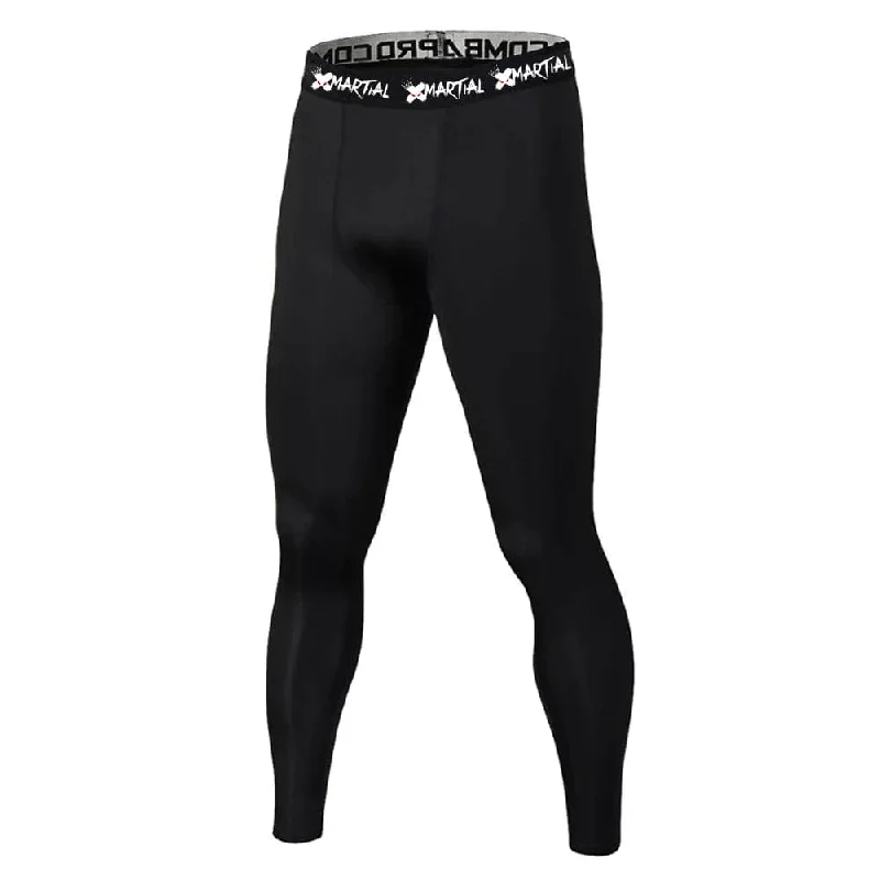 Lowest Price Men's Quick-Drying High Elastic Fitness Leggings - Breathable & Slim Fit - Black Lowest Price Men's Quick-Drying High Elastic Fitness Leggings - Breathable & Slim Fit - Black