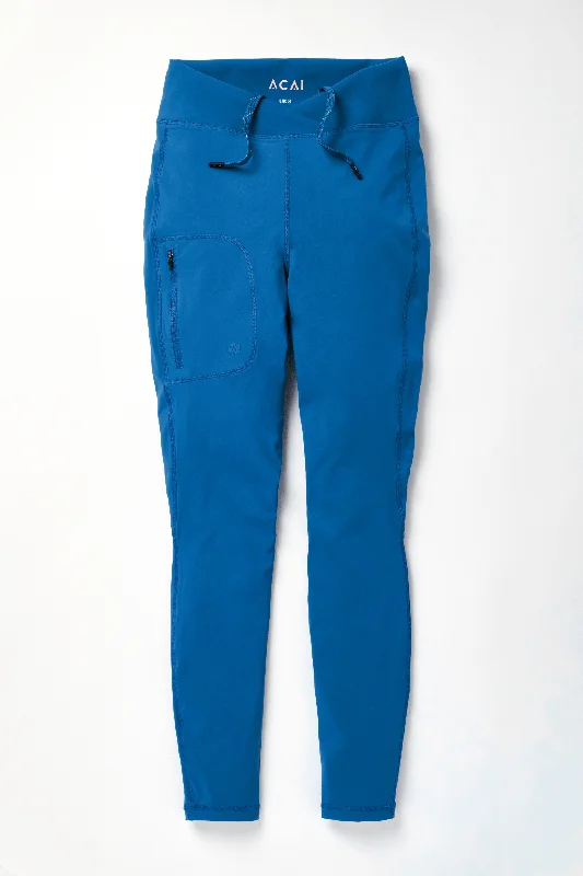 Deal Explosion Shower Resistant Softshell Leggings - Ink Blue