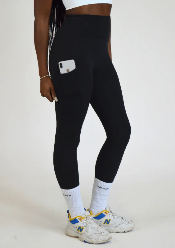 Stock Up and Save Pocket Leggings 2.0 - Black