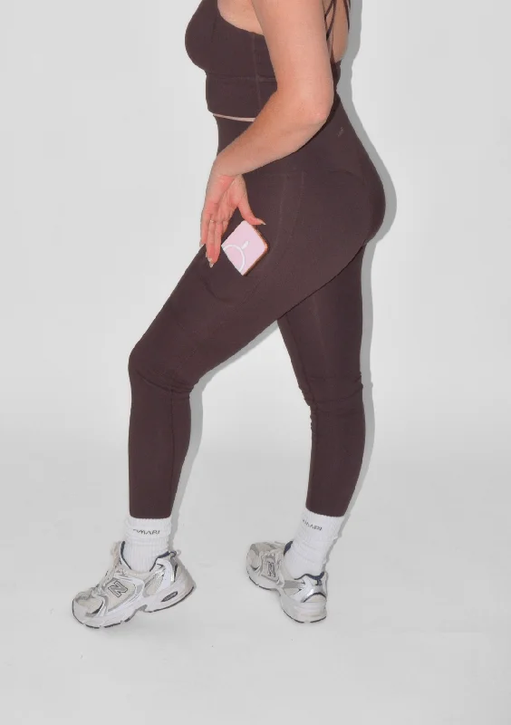 Limited Edition Pocket Leggings 2.0 - Espresso
