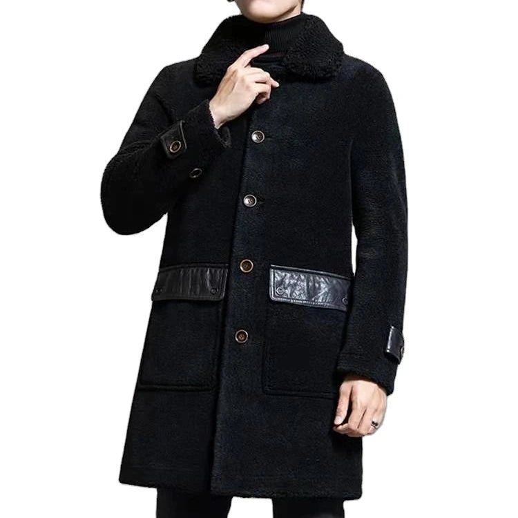 Shop and Save Stylish Winter Coats For Men | Premium Wool And Leather Long Coat With Warm Fur Lining Shop and Save Stylish Winter Coats For Men | Premium Wool And Leather Long Coat With Warm Fur Lining