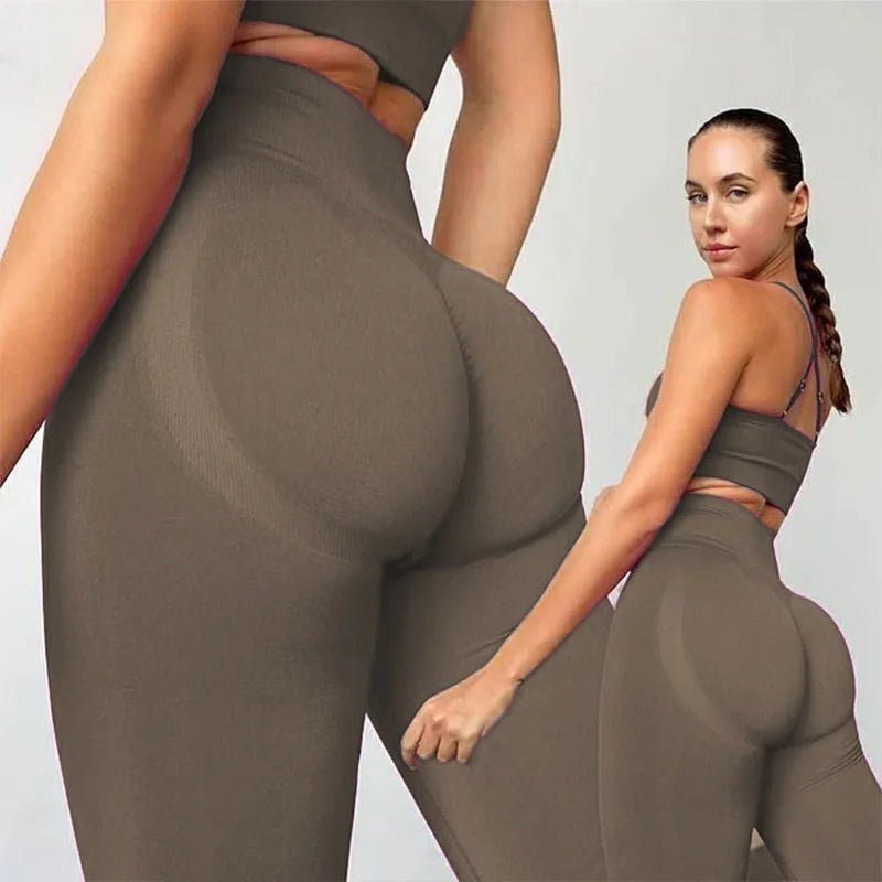 Buy More, Save More Women Training Sports Bra Set: 5-Piece Long Sleeve Butt Lifting Yoga Pant Collection Buy More, Save More Women Training Sports Bra Set: 5-Piece Long Sleeve Butt Lifting Yoga Pant Collection