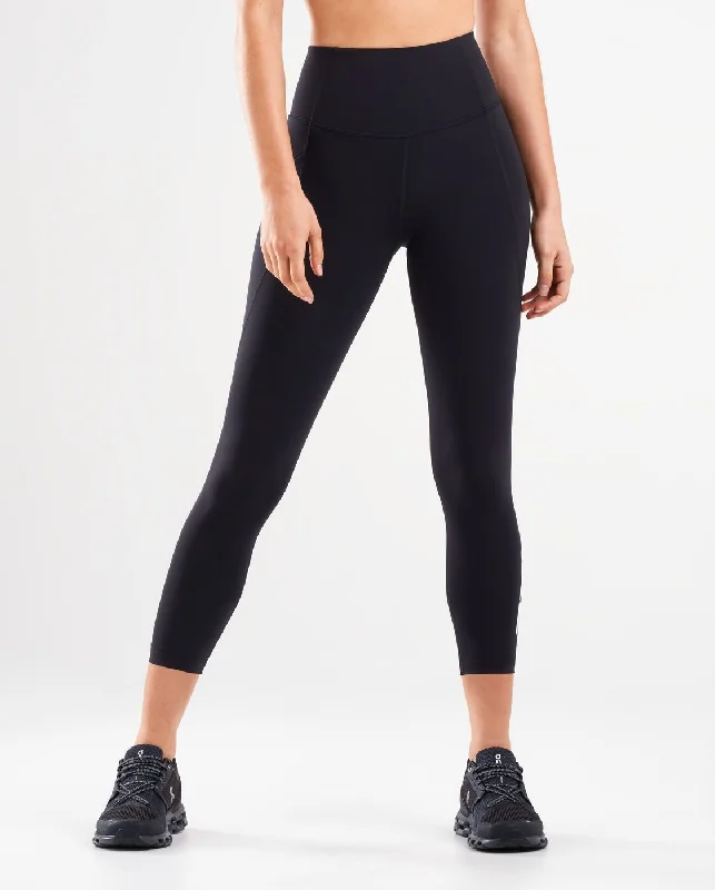 Members Only Women's Form Stash Hi-Rise Compression 7/8 Tights